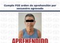 Cumple FGE orden de aprehensión por secuestro agravado