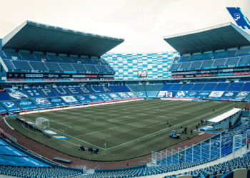 Cancha del Cuauhtémoc reporta 75% de avance previo al México vs Ghana