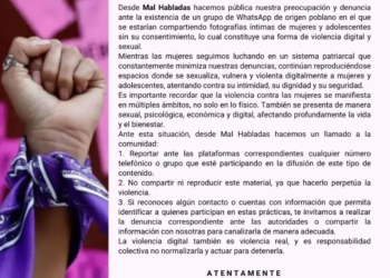 Colectiva Mal Habladas exhibe red de explotación digital en Puebla; exige fin a la complicidad ciudadana