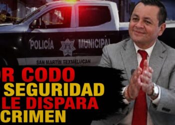 Texmelucan enfrenta repunte delictivo con menos dinero para seguridad