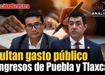 Nadie sabe cómo gastan mil millones los congresos de Puebla y Tlaxcala