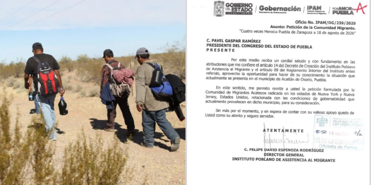 Migrantes acatecos exigen atención a crisis política de Acatlán 