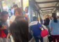 Sujetos golpean y asaltan a mujer en Línea 3 del RUTA, se dan a la fuga