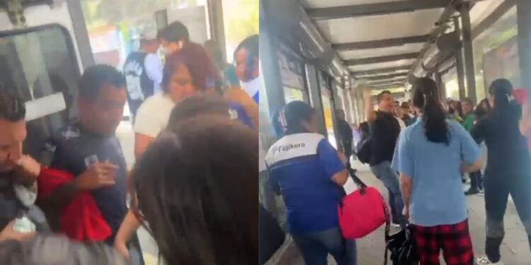 Sujetos golpean y asaltan a mujer en Línea 3 del RUTA, se dan a la fuga