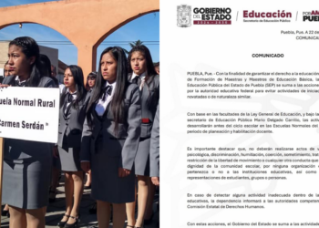 SEP prohíbe novatadas y actos de humillación en escuelas normales de Puebla 