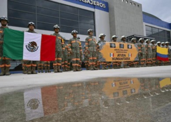 México mantiene lista brigada de rescate para Colombia; falta certificación