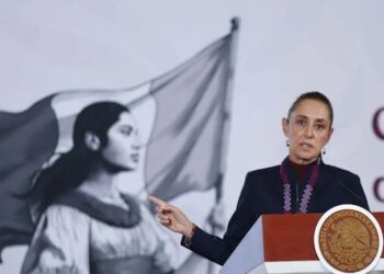 Sheinbaum acusa “sentido político” tras cancelación de visa a Andy López Beltrán
