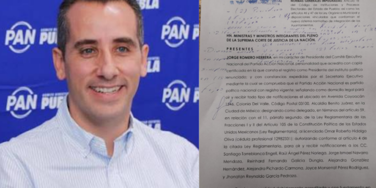 Acción Nacional impugna reforma electoral y defiende la pluralidad en los Cabildos de Puebla