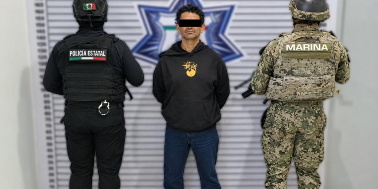 Marina, SSP y FGE detienen a tres presuntos integrantes del “CJNG”
