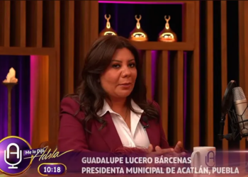Guadalupe Bárcenas acepta sustitución municipal en Acatlán