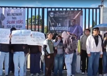 Estudiantes mantienen paro en Universidad del Bienestar de Chiautzingo