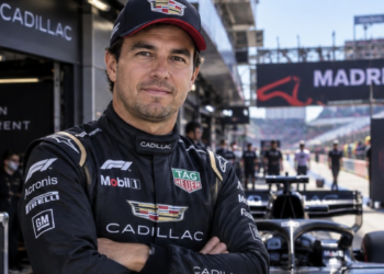 Checo Pérez queda 19 en Madrid, pero celebra avance de Cadillac en F1