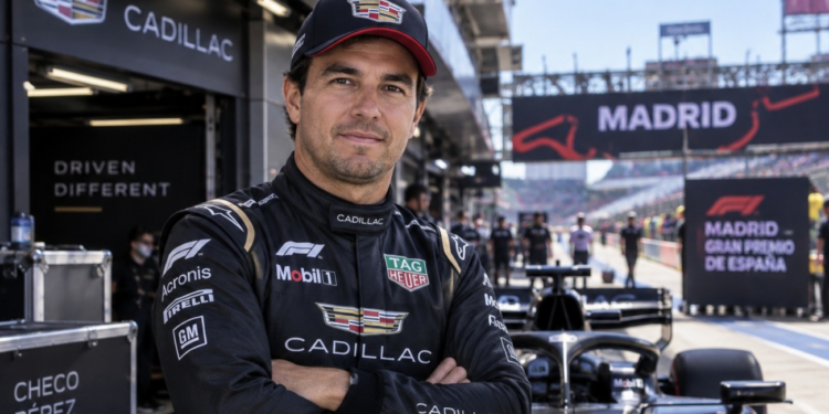 Checo Pérez queda 19 en Madrid, pero celebra avance de Cadillac en F1