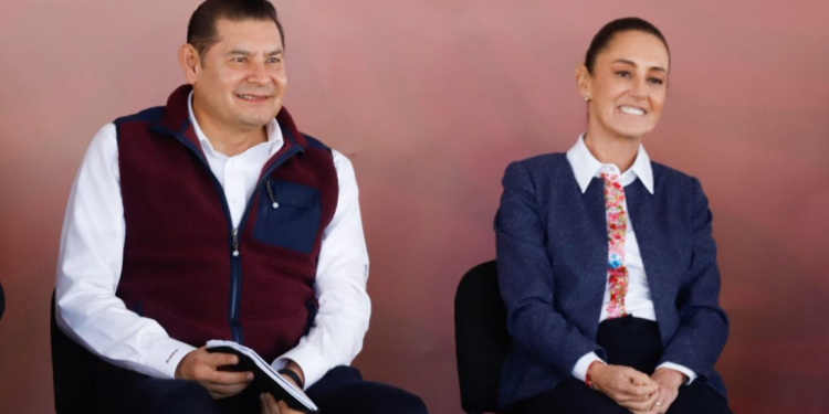 Prevé Armenta vista de Sheinbaum a Puebla el 24 de septiembre