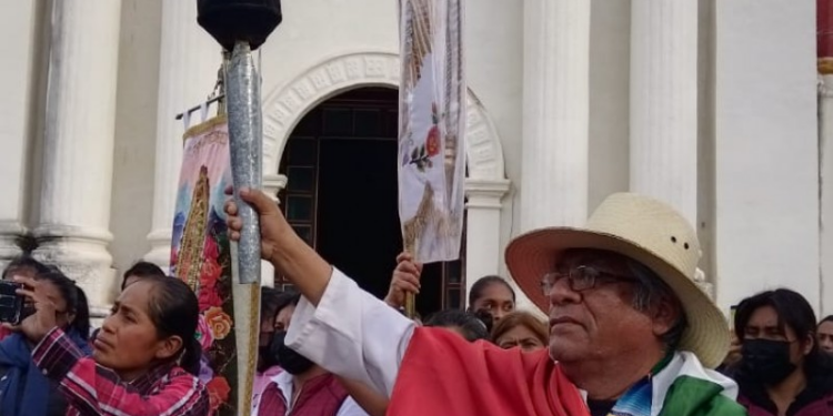 Antorcha Guadalupana llega a Tehuacán en su camino a Nueva York