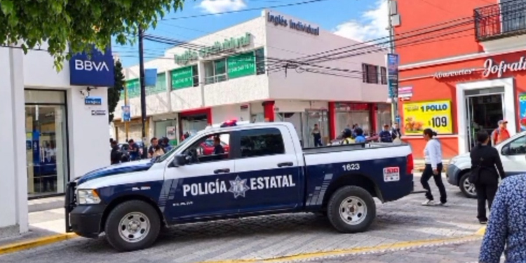 Asaltan a cuentahabiente en pleno centro de San Martín Texmelucan