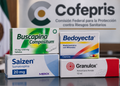 Cofepris alerta por Buscapina, Bedoyecta, Saizen y Granulox falsificados