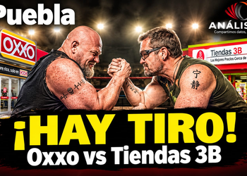 OXXO vs. Tiendas 3B: así se disputan el mercado comercial en Puebla