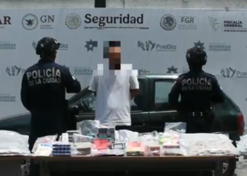 Cae 10% el número de detenidos por la SSC en Puebla durante la última semana