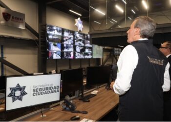 Integra Pepe Chedraui inteligencia artificial al sistema de vigilancia de Puebla Capital