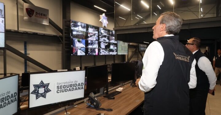 Integra Pepe Chedraui inteligencia artificial al sistema de vigilancia de Puebla Capital