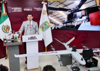 Puebla alista red de 46 drones y hangares autónomos para vigilancia