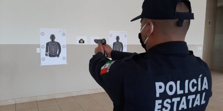 Policía Estatal carece de infraestructura técnica, sólo 6% practica tiro